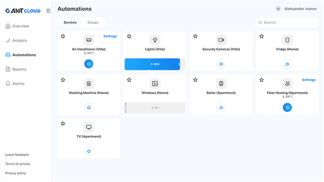 Control and Automation